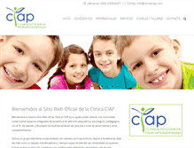 Tablet Screenshot of clinicaciap.com